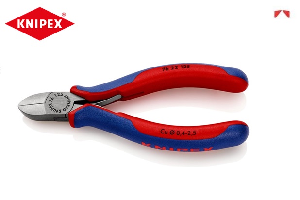 Knipex Elektronica zijsnijtang zonder facet | dkmtools