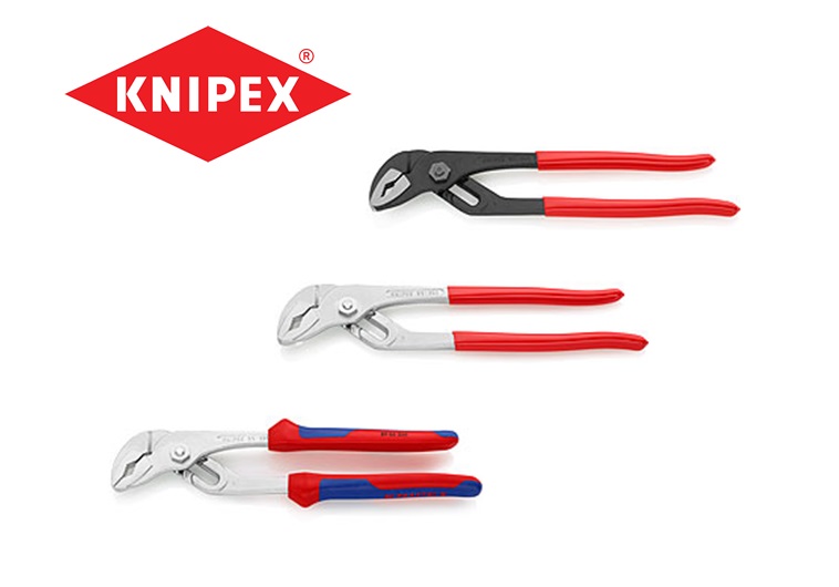 Knipex Waterpomptangen met rillenscharnier | dkmtools