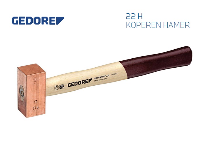 Gedore Koperen hamers 22 H | DKMTools - DKM Tools