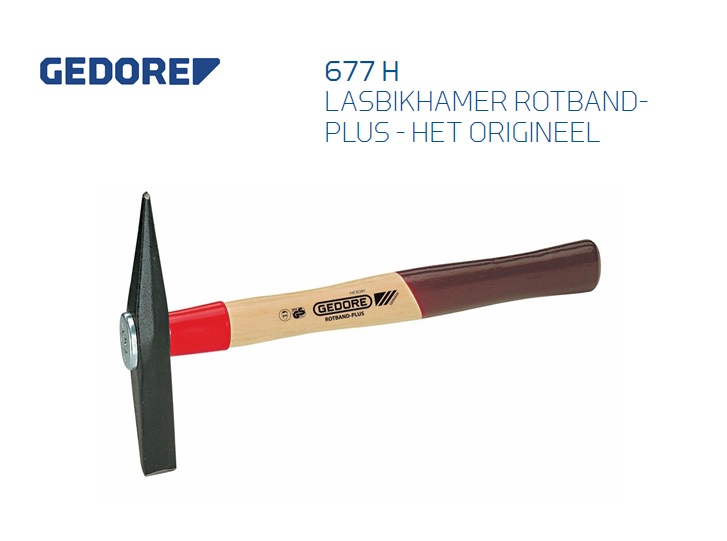 Lasbikhamer ROTBAND-PLUS 300 g | dkmtools