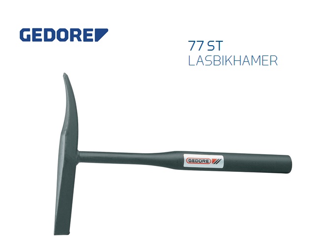 Lasbikhamer met stalen steel 400 g | dkmtools