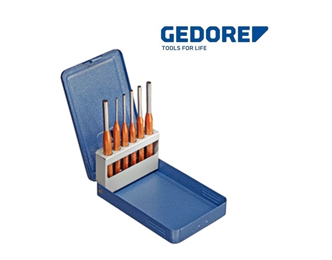 Gedore 116D.Pendrijverset 6 dlg metalen cassette | dkmtools