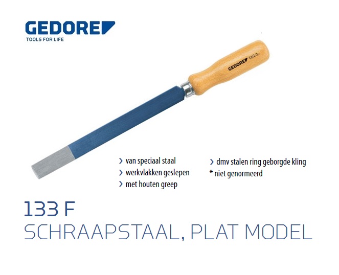 Gedore 133 F.Schraapstaal plat model | DKMTools - DKM Tools