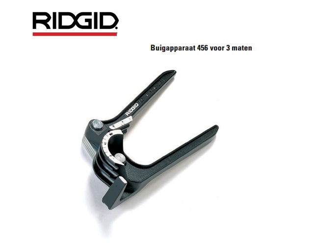 Ridgid 456 Buigapparaat voor 3 maten | dkmtools