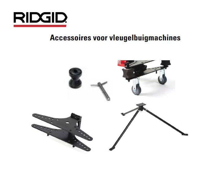 Ridgid Accessoires voor buigmachines | dkmtools