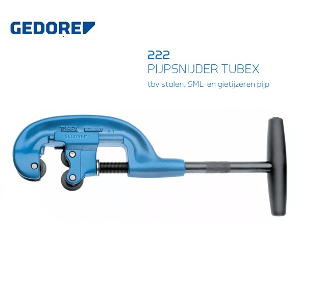 Gedore 222 Pijpsnijder TUBEX 42-114mm | DKMTools - DKM Tools