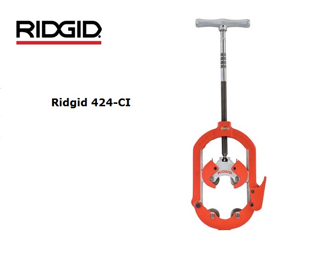 Ridgid 424-CI Openslaande pijpsnijders Gietijzer | DeKooij