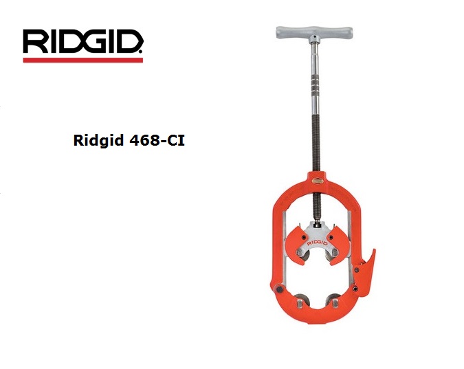Ridgid 468-CI Openslaande pijpsnijders Gietijzer | DeKooij