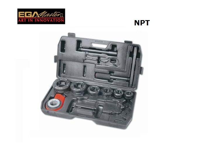 Ega master Draadsnijders set NPT | dkmtools