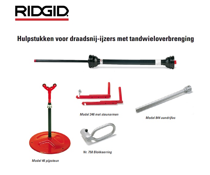 Hulpstukken voor draadsnij-ijzers | dkmtools