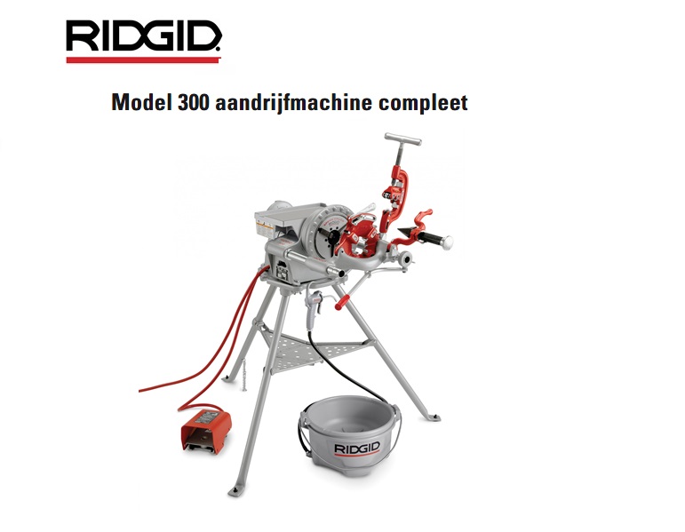 Ridgid 300 Aandrijfmachine Compleet | dkmtools