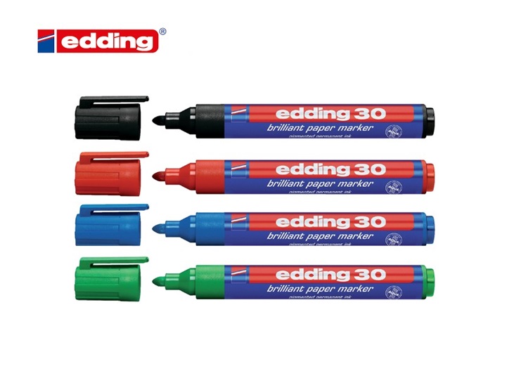 Edding 30 brilliant paper marker | dkmtools