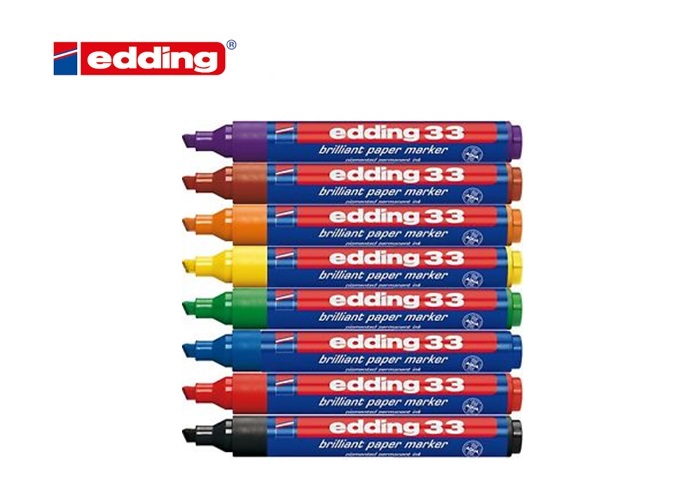 Edding 33 brilliant paper marker | dkmtools