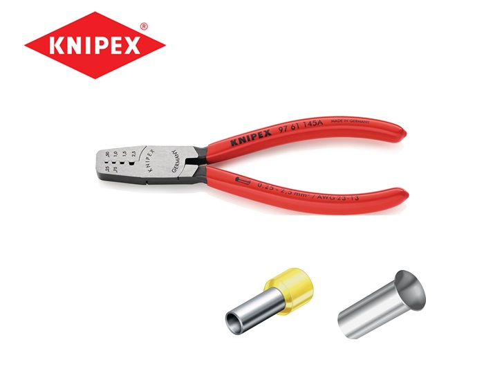 Knipex 97 61 145 A Krimptang Adereindhulzen | dkmtools