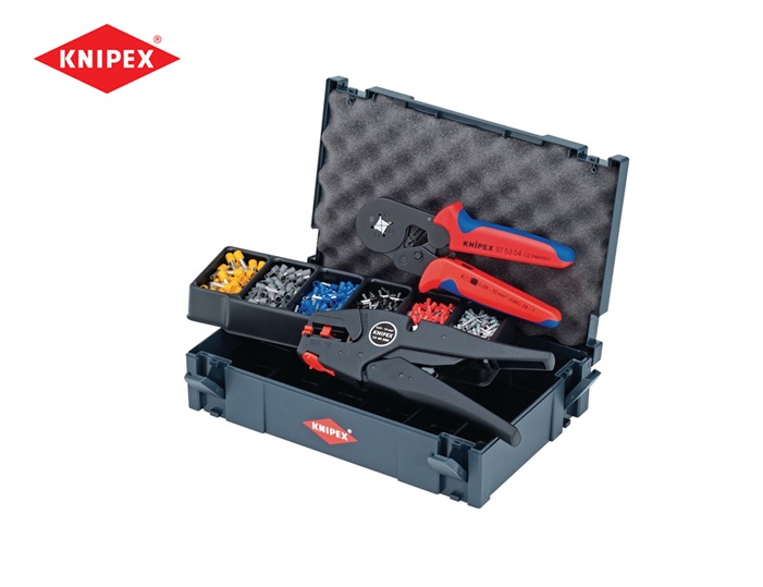 Knipex 97 90 10 Krimp-assortiment set | DKMTools - DKM Tools