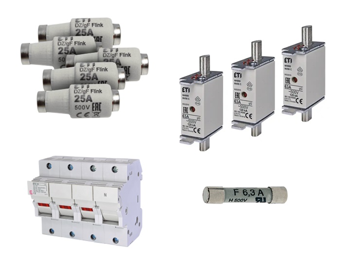 Zekeringen en stroomonderbrekers | dkmtools