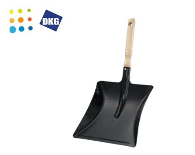 Kolenschop met houten handvat zwart 220 x 230 mm | dkmtools