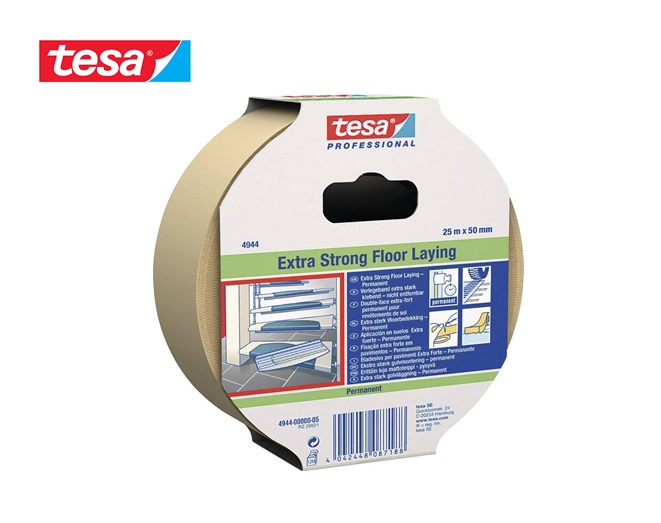 Tesa 4944 Dubbelzijdige textieltape | dkmtools