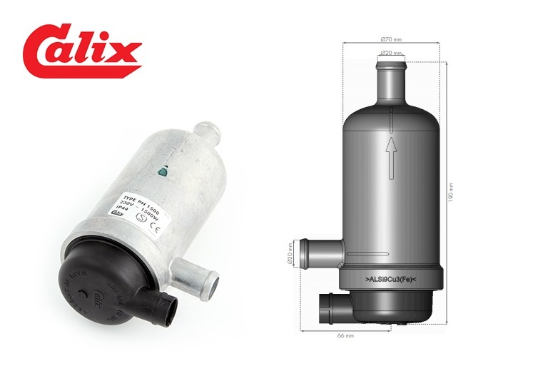 PH1500L Heater 1500W 25-30 liter 25-50 | dkmtools