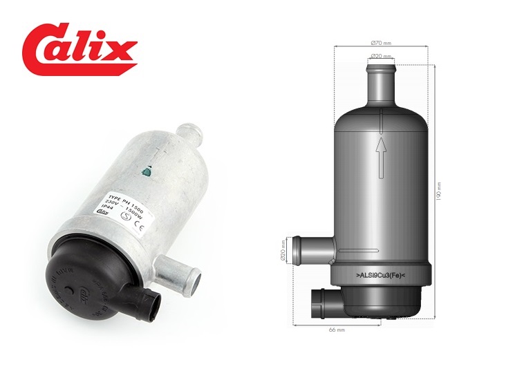 PH2000L Heater 2000W 30 liter 25-50 | dkmtools