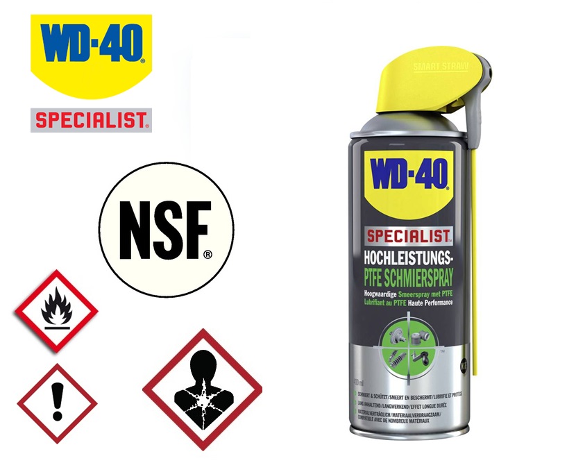 WD-40 Smeerspray met PFTE | dkmtools