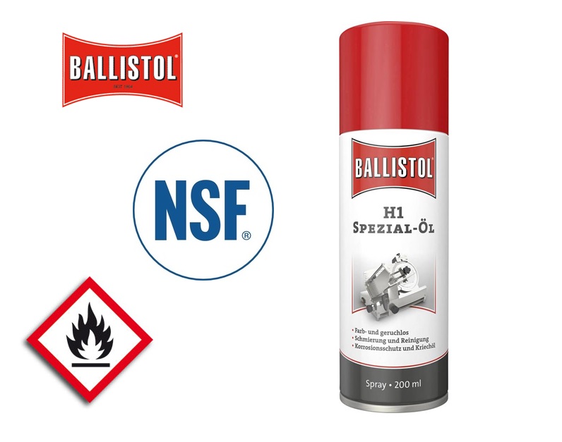 Ballistol H1 smeerolie NSF | dkmtools