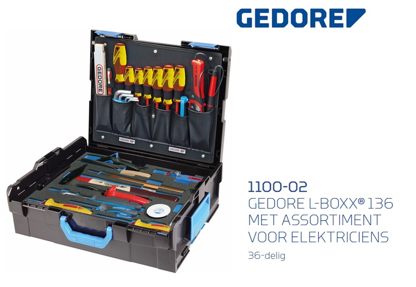 Gedore 1100-02 L-Boxx 136 | DeKooij