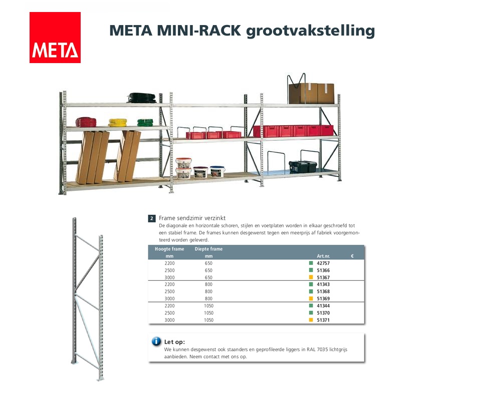 Meta Mini rack Frame | dkmtools