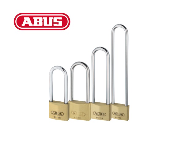 Abus messing hangslot 85 serie Hoge beugel | DeKooij