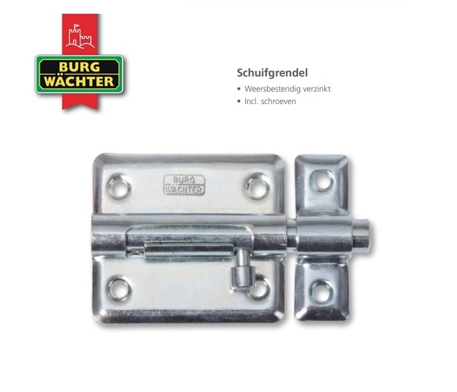 Schuifgrendel GR | DeKooij