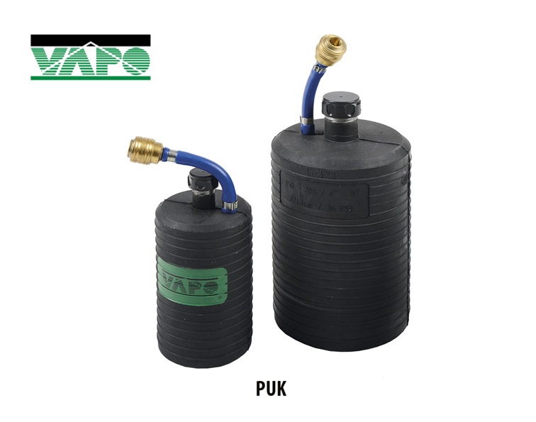 Korte Rubbere afsluiters met Bypass | dkmtools