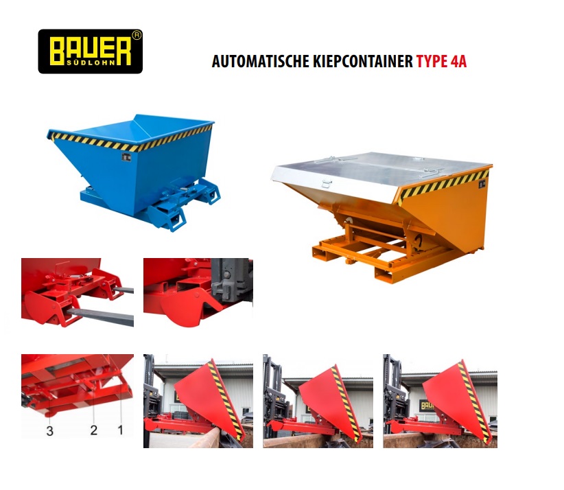 Bauer 4A automatische kieper | dkmtools