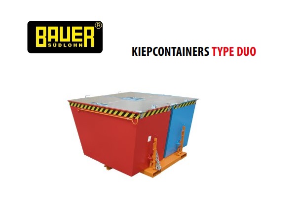 Bauer DUO Kiepcontainer | dkmtools