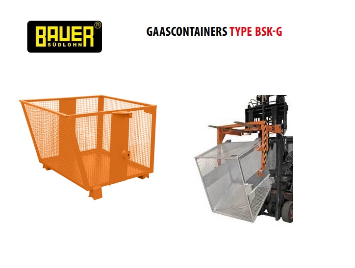 Bauer BSK-G Gaascontainer | dkmtools