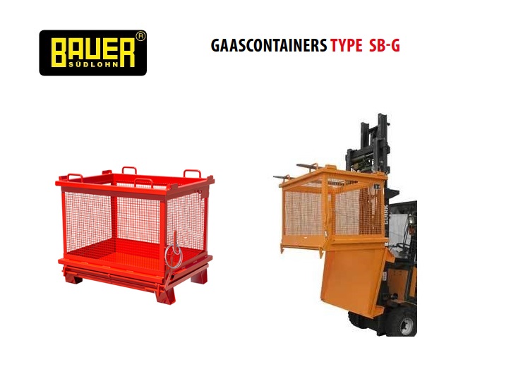 Bauer SB-G 1000 Gaascontainer | dkmtools