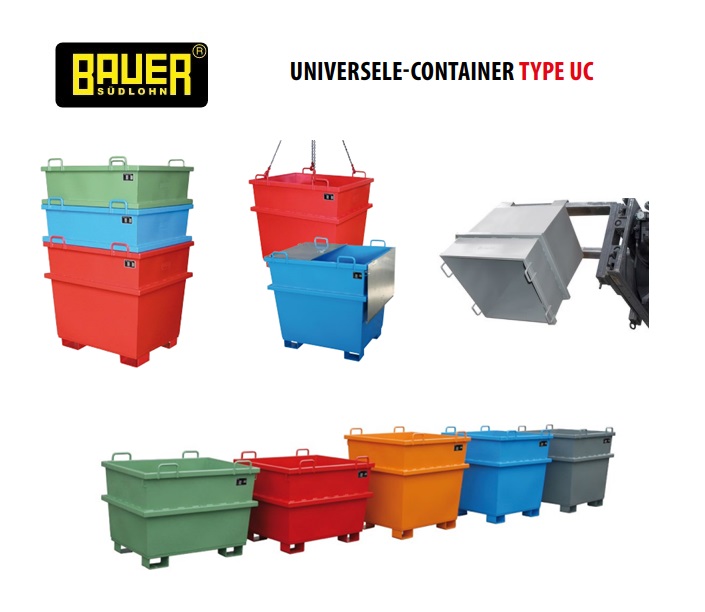 Bauer UC Universele containers | dkmtools