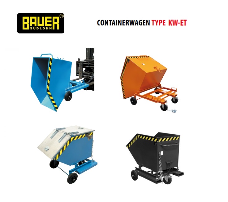 Bauer KW-ET Containerwagen | dkmtools