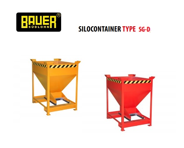 Bauer SG-D Silocontainer met schuifsluiting | dkmtools