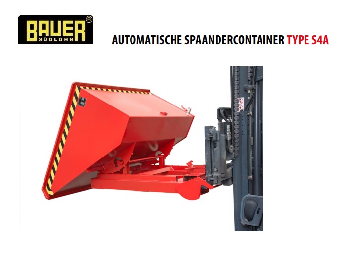 Automatische Spaandercontainer S4A | dkmtools