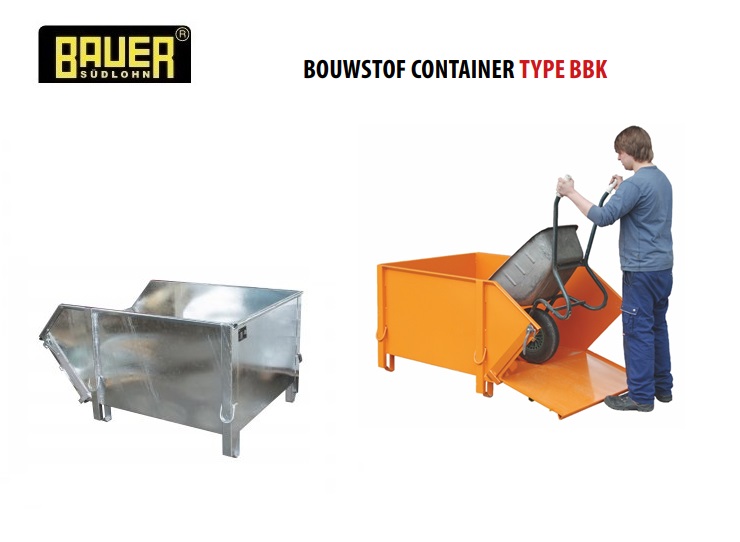 Bouwstofcontainer BBK 100 | dkmtools