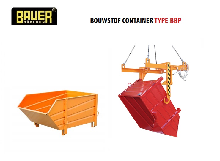 Bouwstofcontainer BBP 100 | dkmtools