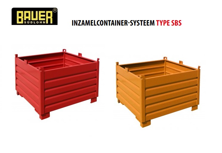 Inzamelcontainer-Systeem SBS 1000 | dkmtools