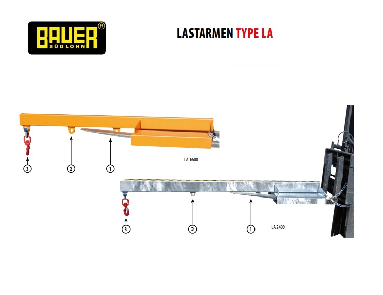 Bauer LA Lastarmen | dkmtools