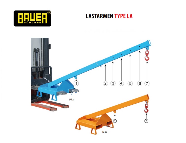 Bauer LA Lastarmen | dkmtools