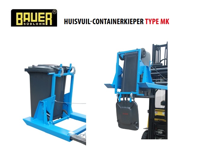 Huisvuil-containerkieper MK | dkmtools