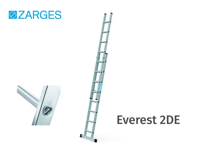 Everest 2DE opsteekladder 2-delig | dkmtools