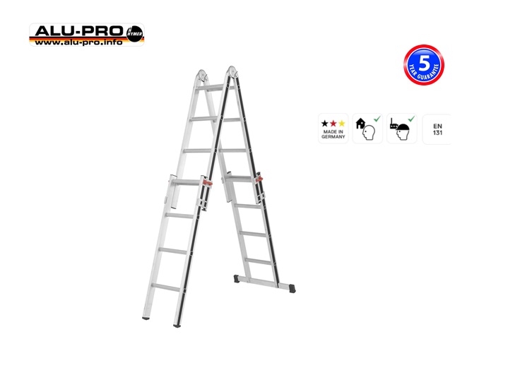 Telescoopladder 4x4 70069 | dkmtools