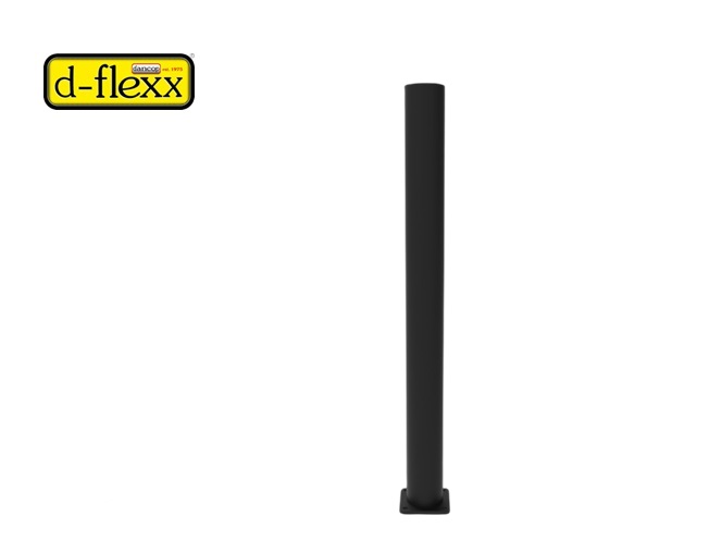 Paal 110x1200 mm Zwart | dkmtools