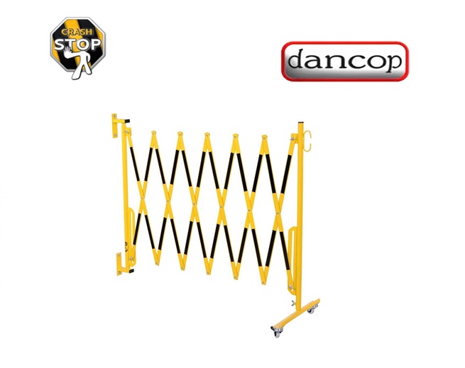 Schaar barriere 3,6 m G-Z wielen-muurmontage | DeKooij