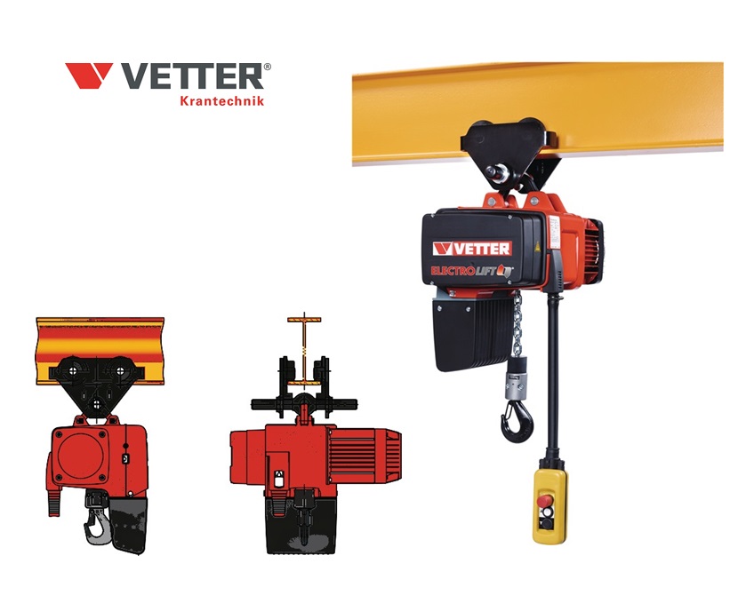 Elektrische kettingtakel met loopkat | dkmtools